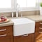 Nantucket Sinks 20 Inch Fireclay Farmhouse Kitchen Sink T-FCFS20 - alternate 6